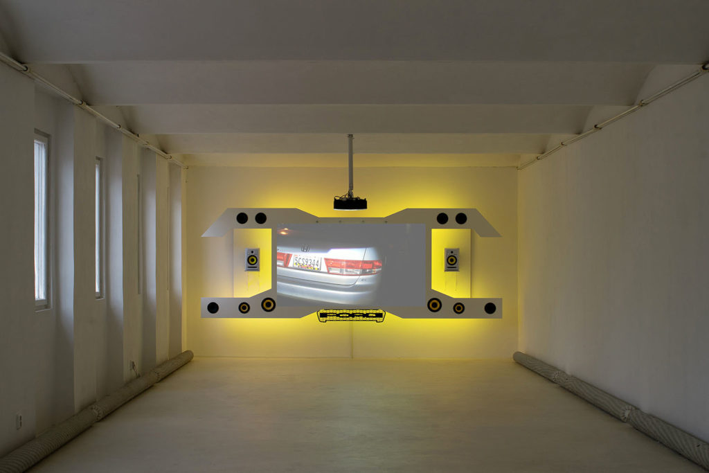 Petrichor, installation view at Futura Prague, 2019