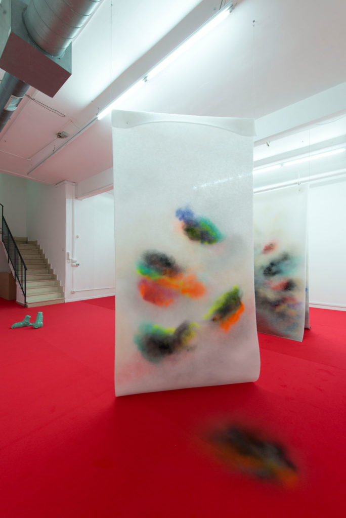 Talking Knot, installation view at The Gallery Apart Rome, 2018, ph. Giorgio Benni