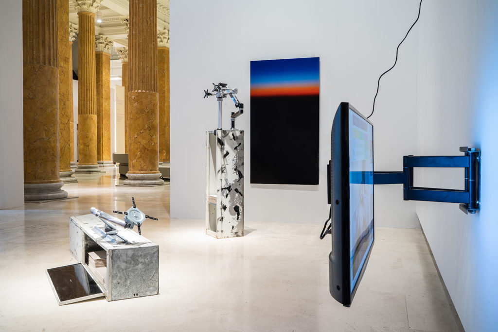 XVI Quadriennale di Roma, 2016, installation view at Palazzo delle Esposizioni, Rome. Photo: OKNO Studio